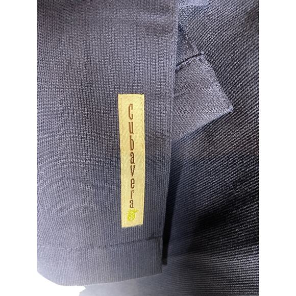 Cubavera Men's Dark Blue short sleeve button down shirt Size XXXL - Picture 6 of 7